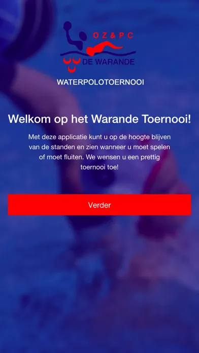 Captures d'écran de Warande Waterpolo Toernooi