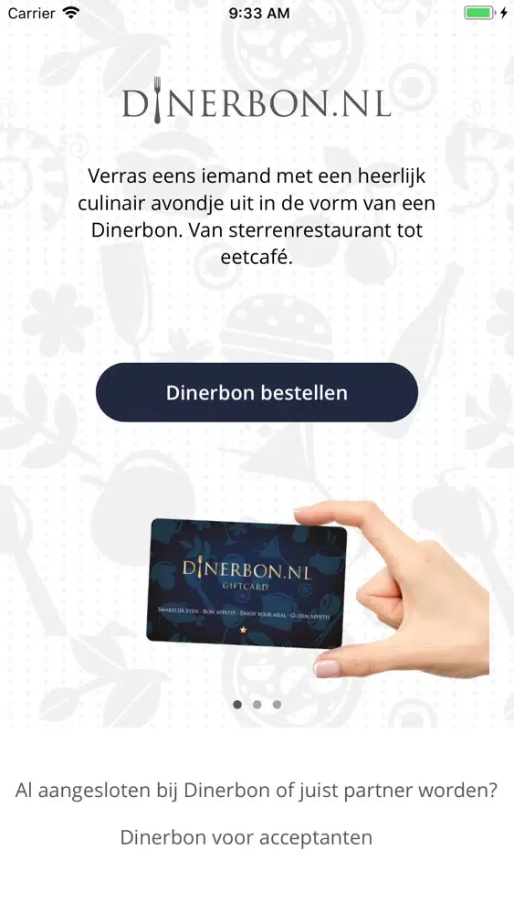 Capturas de pantalla de Dinerbon.nl