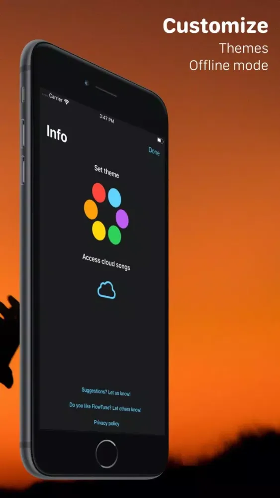 FlowTune: smart music player Screenshots