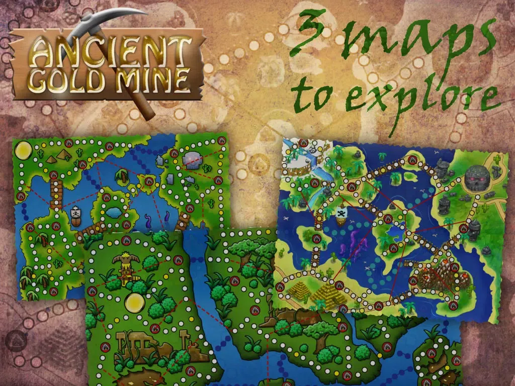 Ancient Gold Mine (board game) iPad  Ekran Görüntüleri