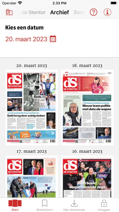 De Stentor - Digitale krant Ekran Görüntüleri