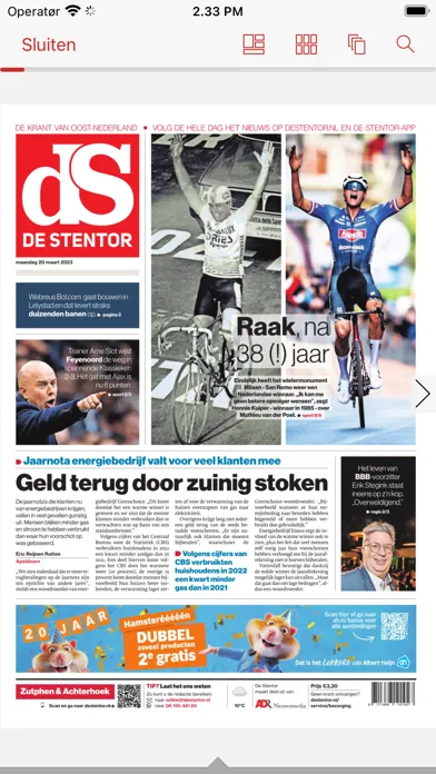 De Stentor - Digitale krant Ekran Görüntüleri