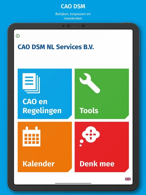 CAO DSM Nederland iPad 應用截圖