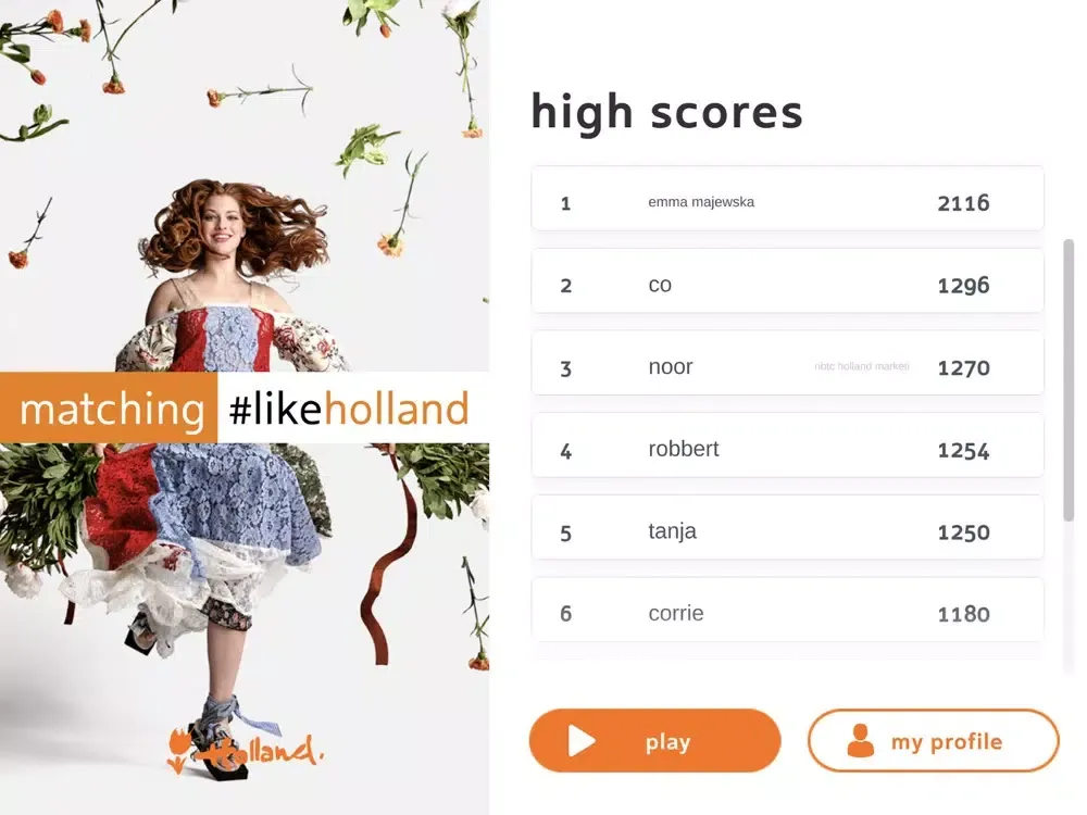 Holland Play & Match iPad 應用截圖