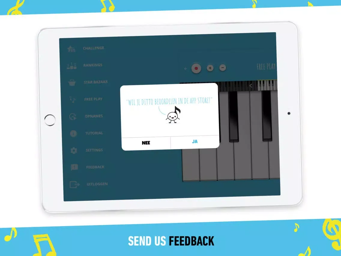 Ditto Piano iPad 應用截圖
