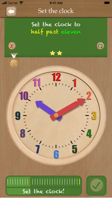 Set the clock سکرین شاٹس
