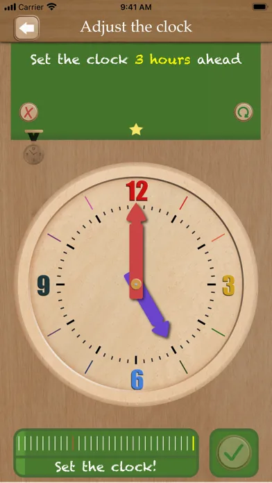 Set the clock سکرین شاٹس