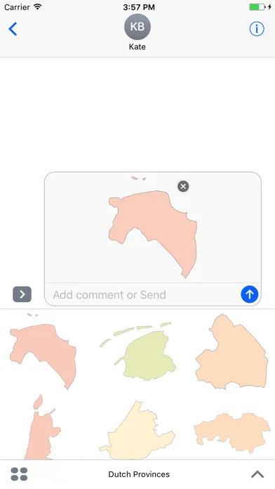 Dutch Provinces (stickers)應用截圖