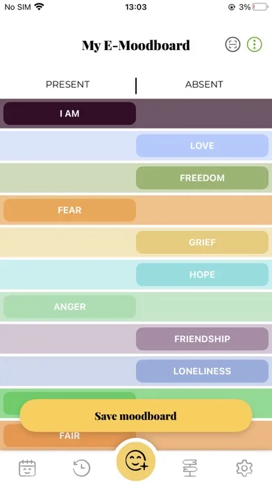 ภาพหน้าจอของ E-Moodboard