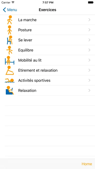 ภาพหน้าจอของ Parkinson Exercices FR