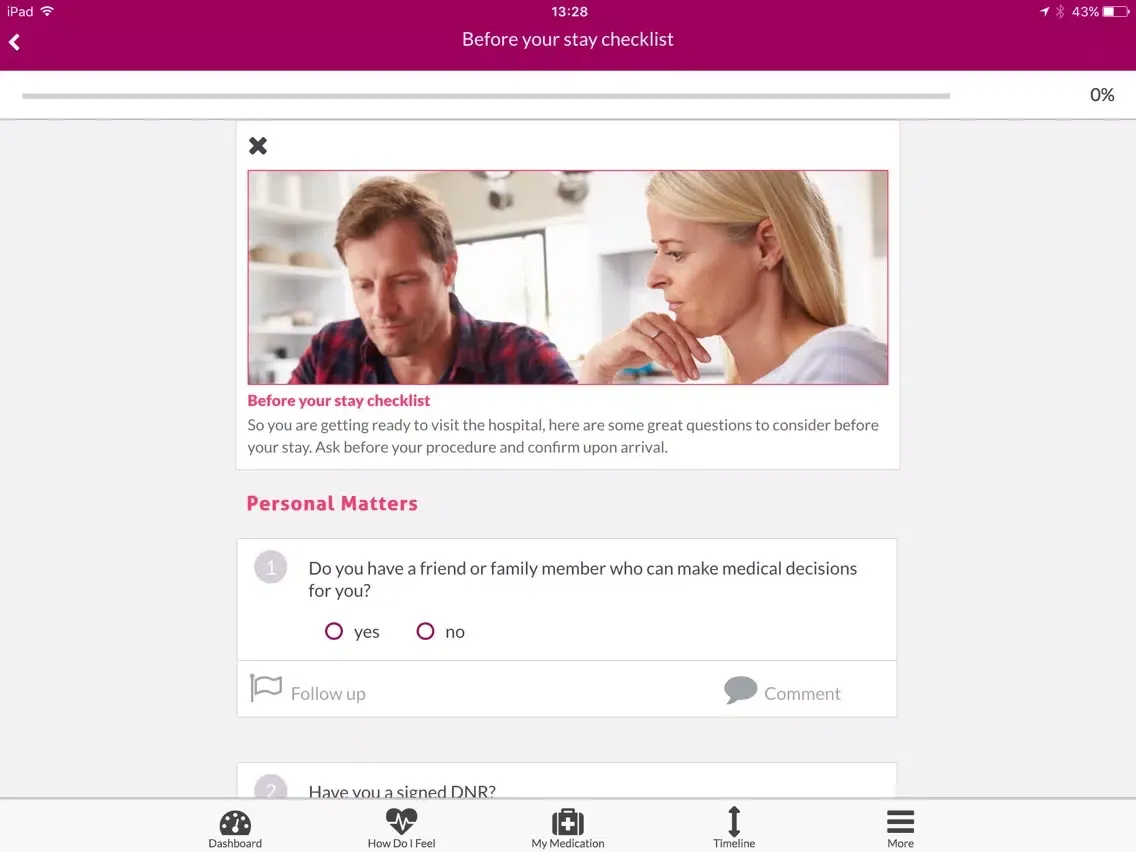 Captures d'écran de Batz Patient Guide iPad 