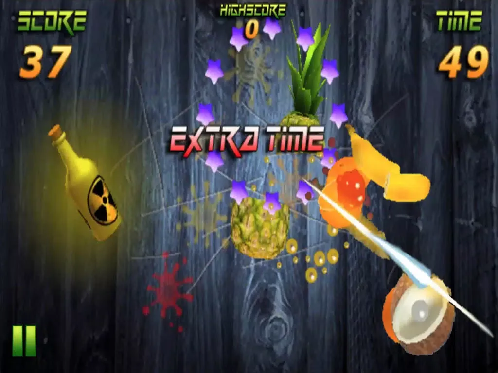 Ảnh chụp màn hình của Fruit Slasher iPad 