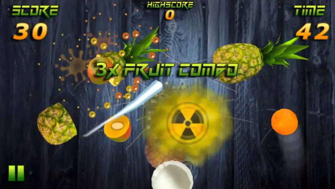 Ảnh chụp màn hình của Fruit Slasher