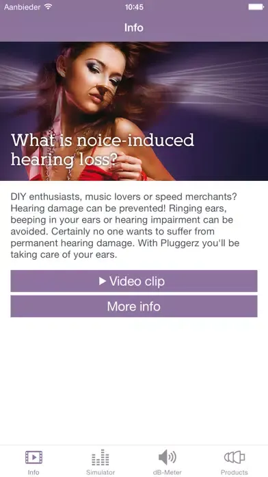 Pluggerz earplugs স্ক্রিনশট