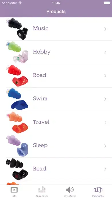 Pluggerz earplugs স্ক্রিনশট