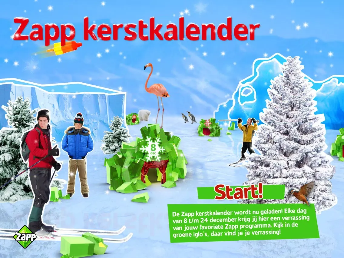 Zapp kerstkalender iPad  স্ক্রিনশট