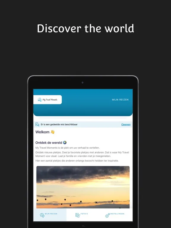 My Travel Moments iPad 應用截圖
