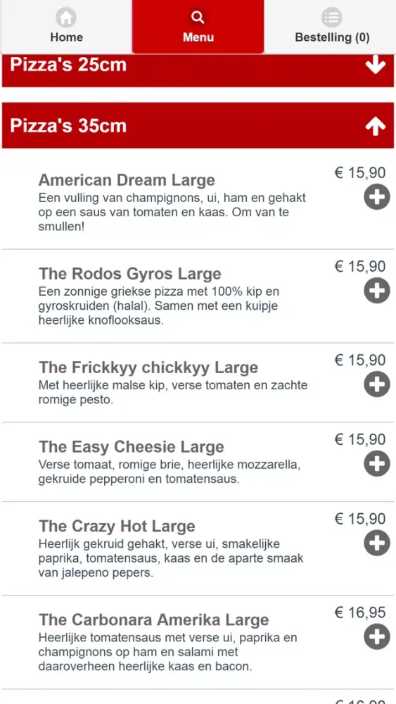 Original Pizza Company Putten Screenshots
