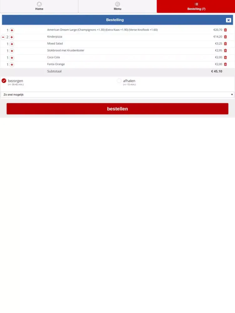 Скриншоты Ribs Company Putten iPad 