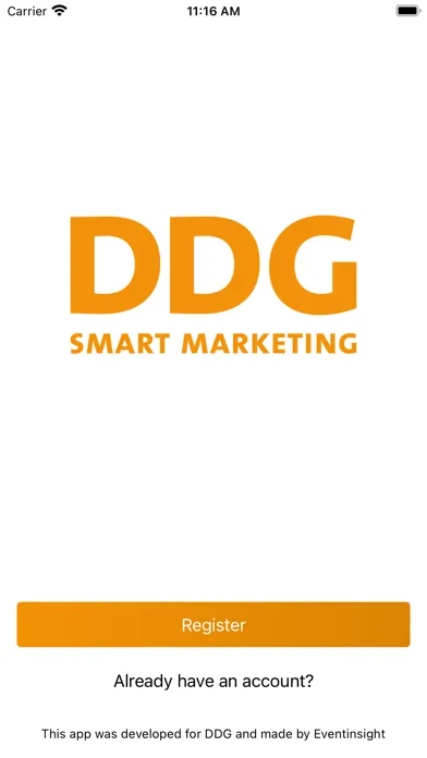 DDG Online Events سکرین شاٹس