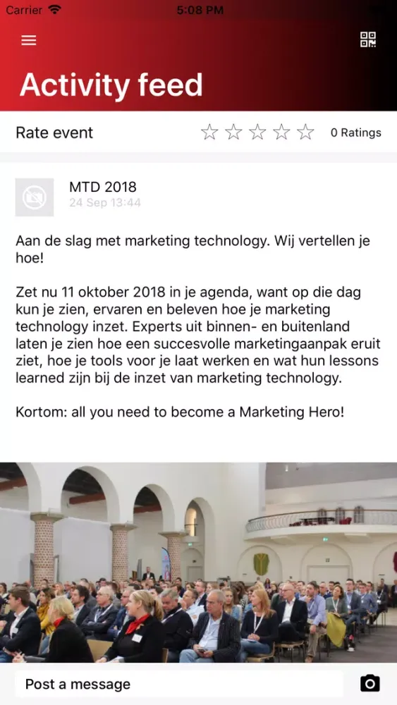 Marketing Technology Day 2018 سکرین شاٹس