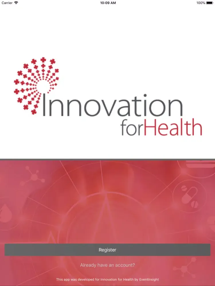 Zrzuty ekranu Innovation for Health 2019 iPad 