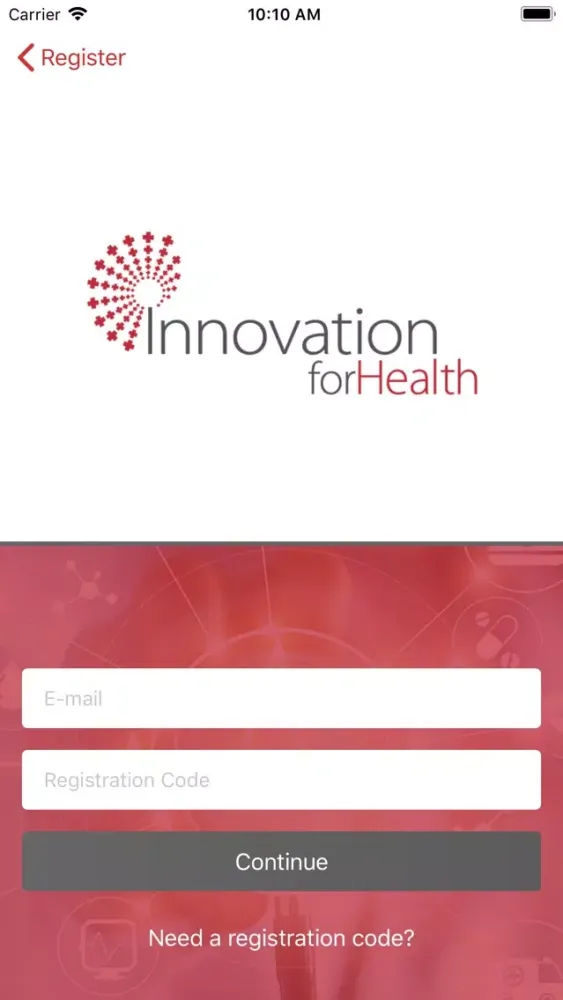 Zrzuty ekranu Innovation for Health 2019