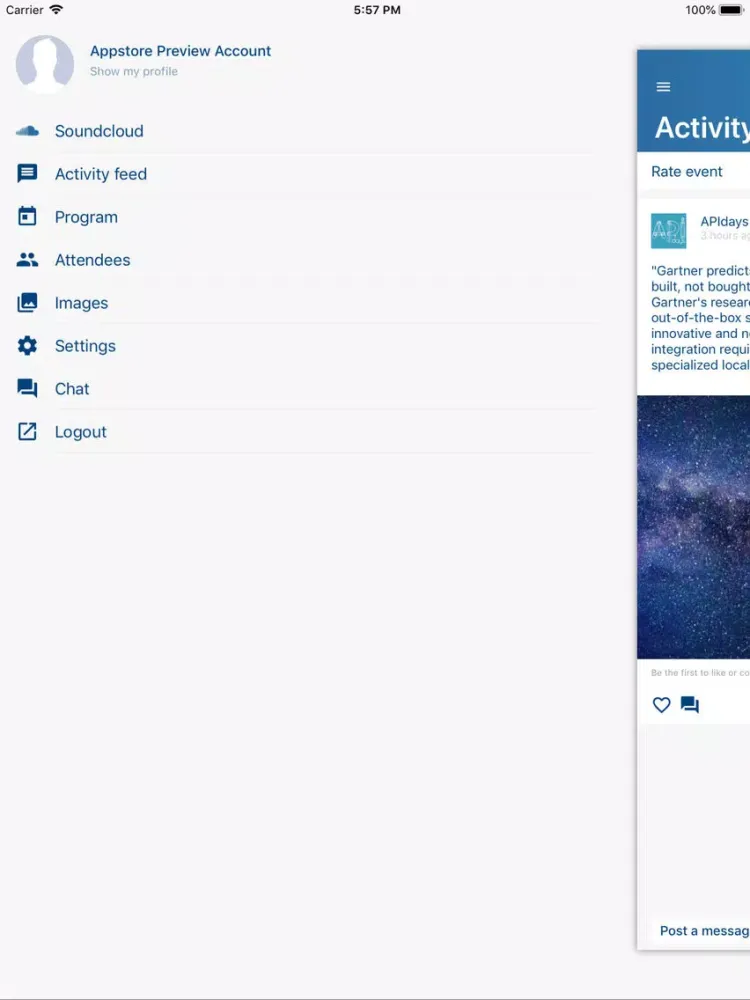 APIdays Telco Amsterdam iPad  Ekran Görüntüleri