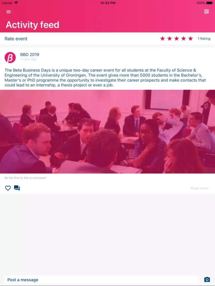 Beta Business Days 2019 iPad  Screenshots