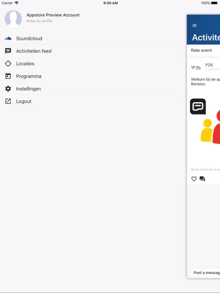 Capturas de tela do Friends of Search iPad 