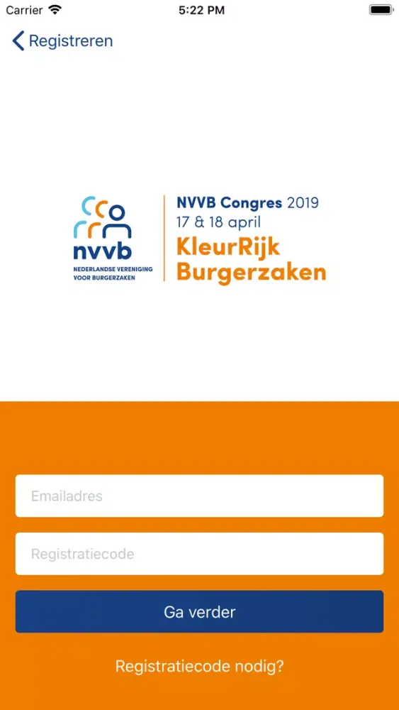 Tangkapan layar NVVB Congres 2019