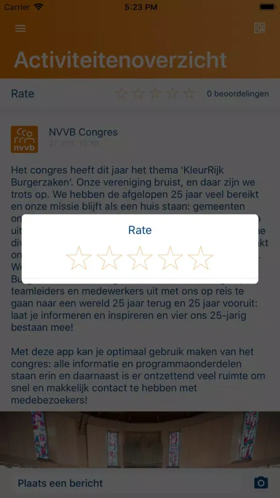 Tangkapan layar NVVB Congres 2019