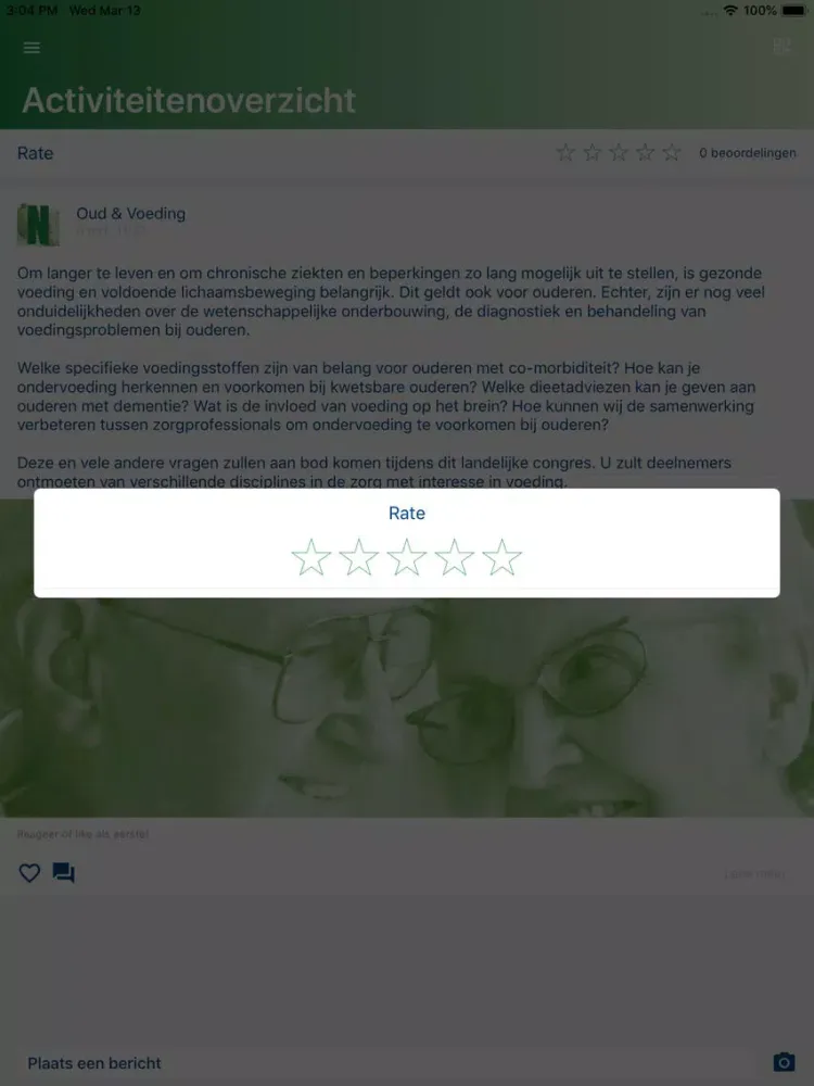 Ouderen en Voeding iPad 應用截圖