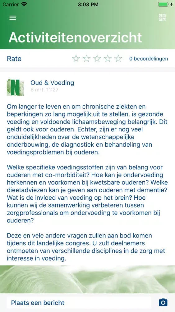 Ouderen en Voeding應用截圖