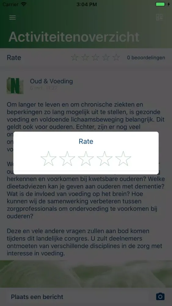 Ouderen en Voeding應用截圖