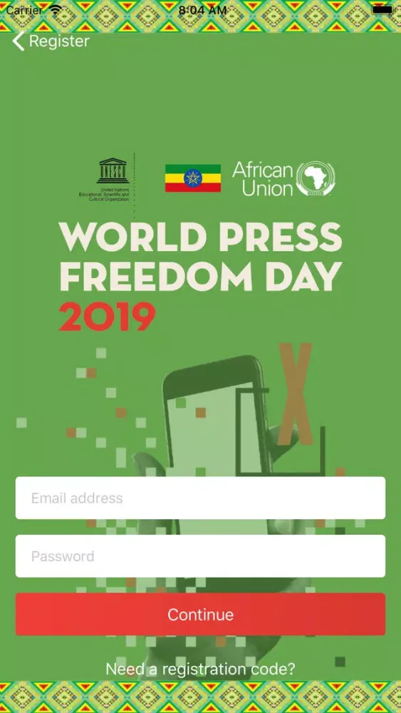 World Press Freedom Day Screenshots