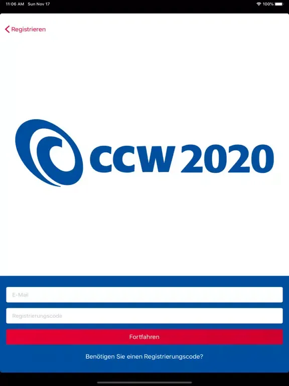 Captures d'écran de CCW 2020 iPad 