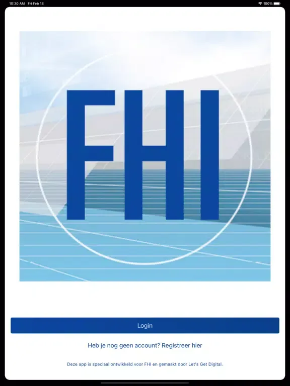 Tangkapan skrin FHI iPad 