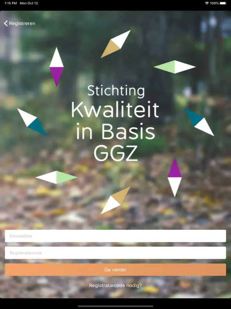 Congres Basis GGZ - by KiBG iPad  スクリーンショット