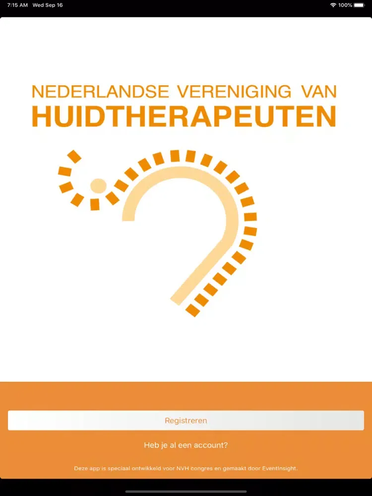 NVH Congres 2020 iPad  سکرین شاٹس
