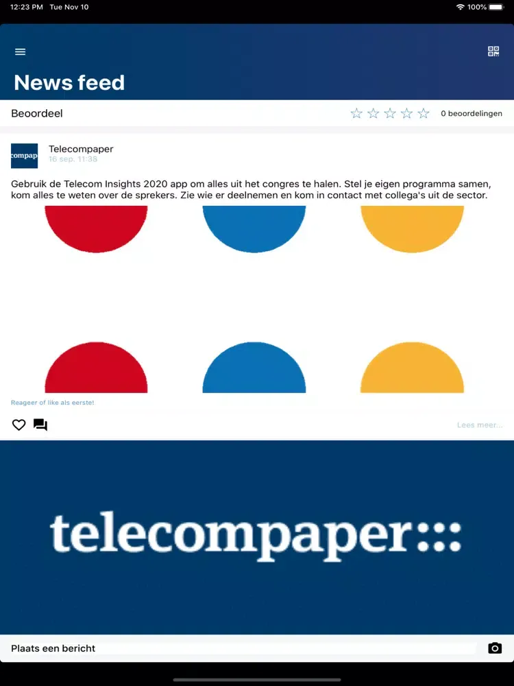 Скриншоты Telecom Insights 2020 iPad 