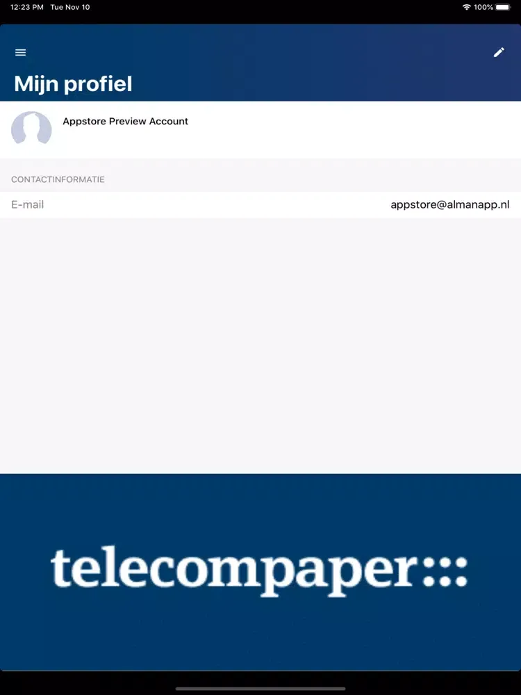 Скриншоты Telecom Insights 2020 iPad 