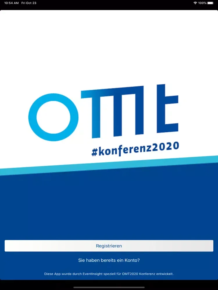 OMT 2020 iPad  Ekran Görüntüleri