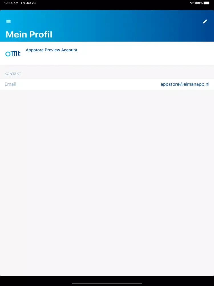 OMT 2020 iPad  Ekran Görüntüleri