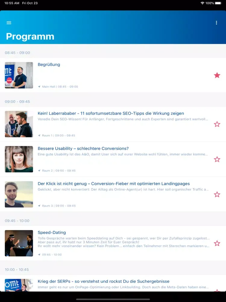 OMT 2020 iPad  Ekran Görüntüleri