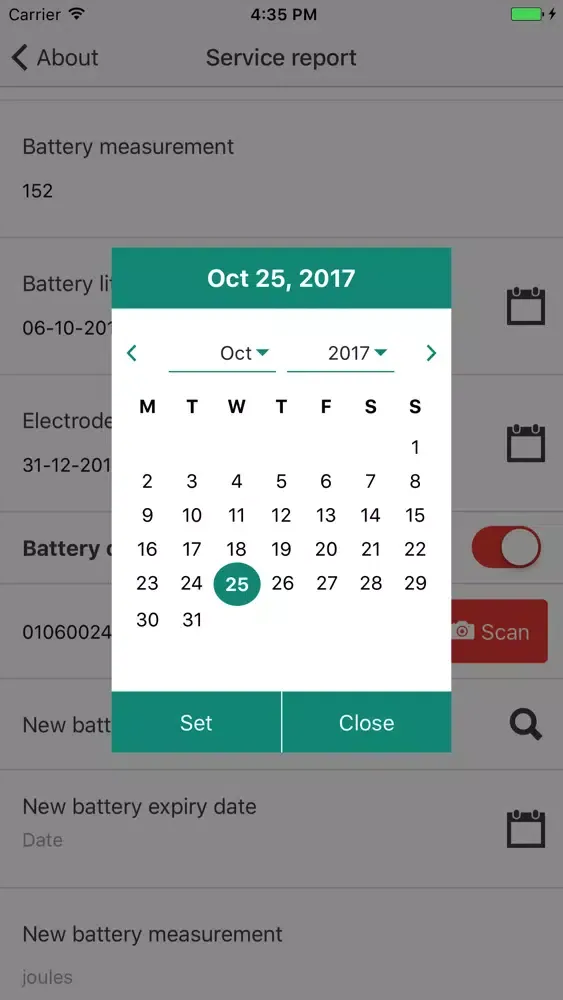 Captures d'écran de Mitroo Service Engineer app