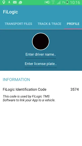 Screenshot di FiLogic OpenTMS Track & Trace