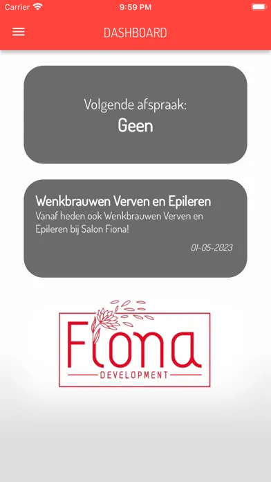 Fiona salon应用截图