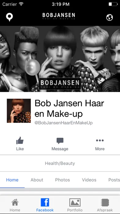 تصاویر Bob Jansen Haar en Make-up