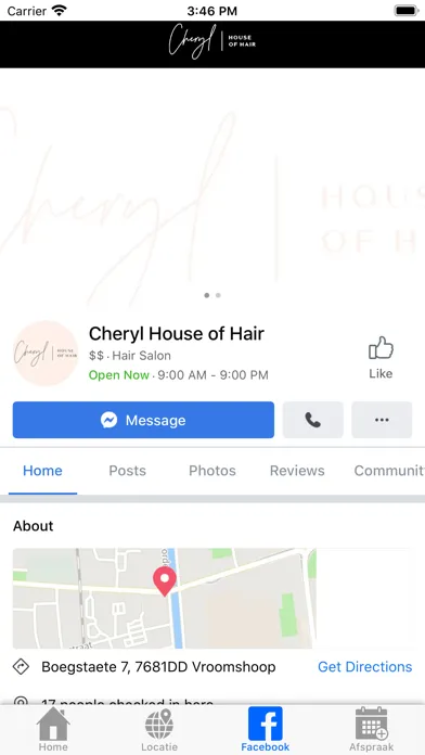 Zrzuty ekranu Cheryl House of Hair